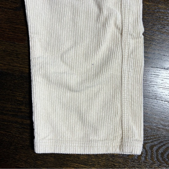 PacSun Off White Corduroy Cargo Elastic Waist Pants - Picture 5 of 11